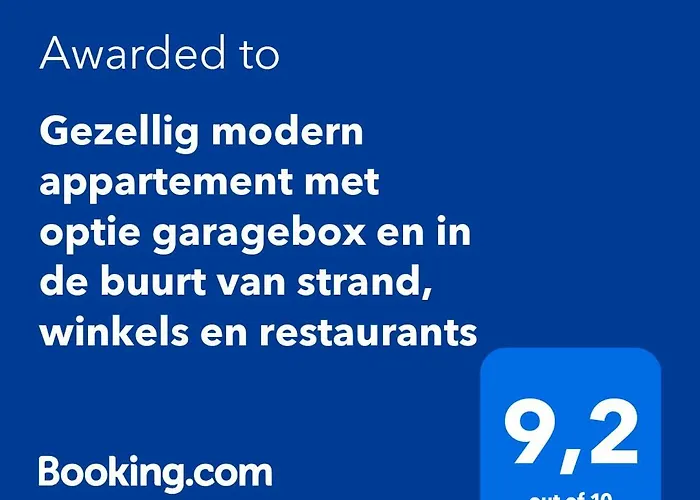 Gezellig Modern Appartement Met Optie Garagebox En In De Buurt Van Strand, Winkels En Restaurants